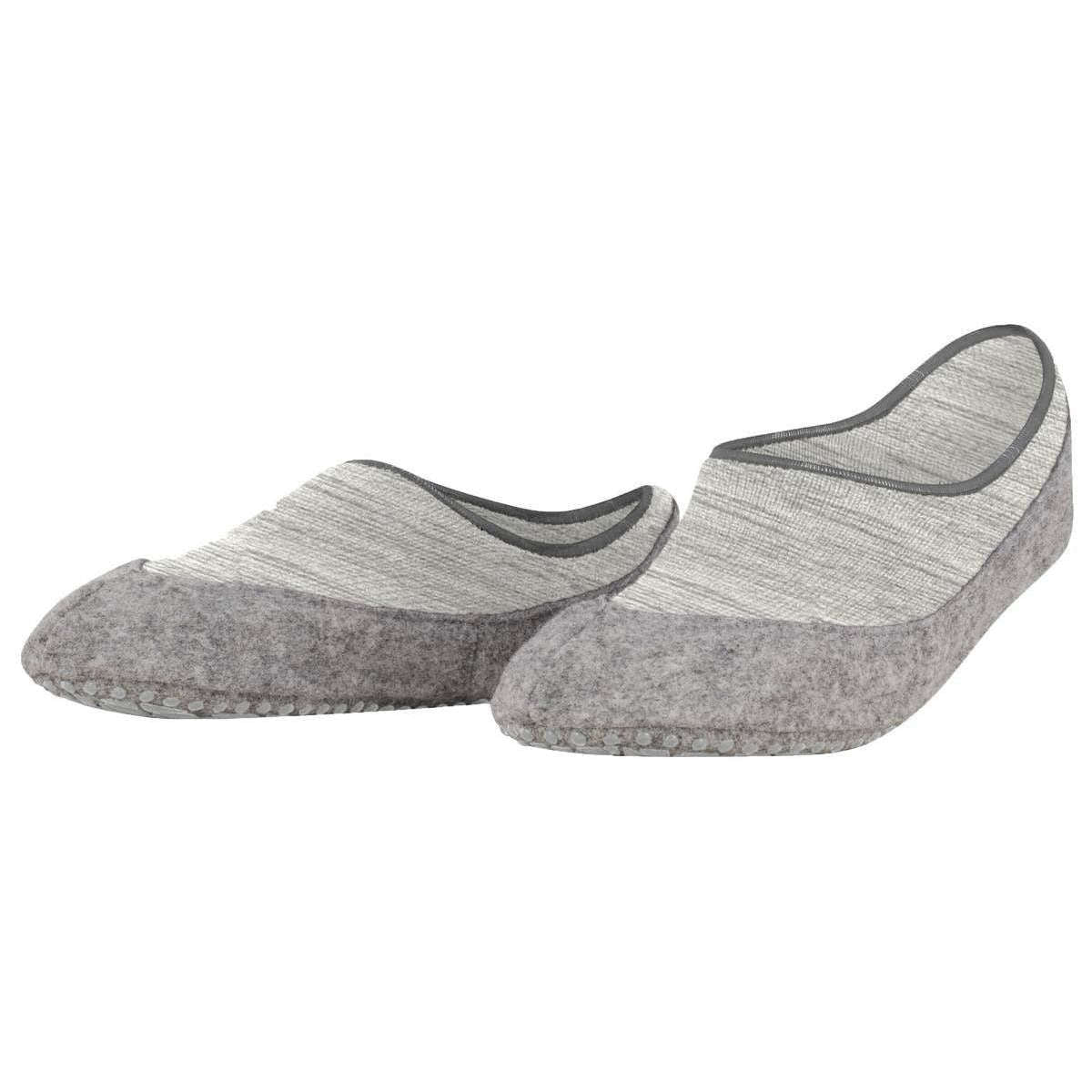 Falke Cosyshoe Invisible Slipper Socks - Light Grey Marl - Small - 4-5 UK | 6.5-7.5 US | 37-38 EUR