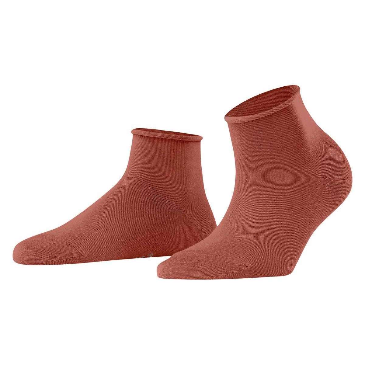 Falke Cotton Touch Short Socks - Cayenne Brown