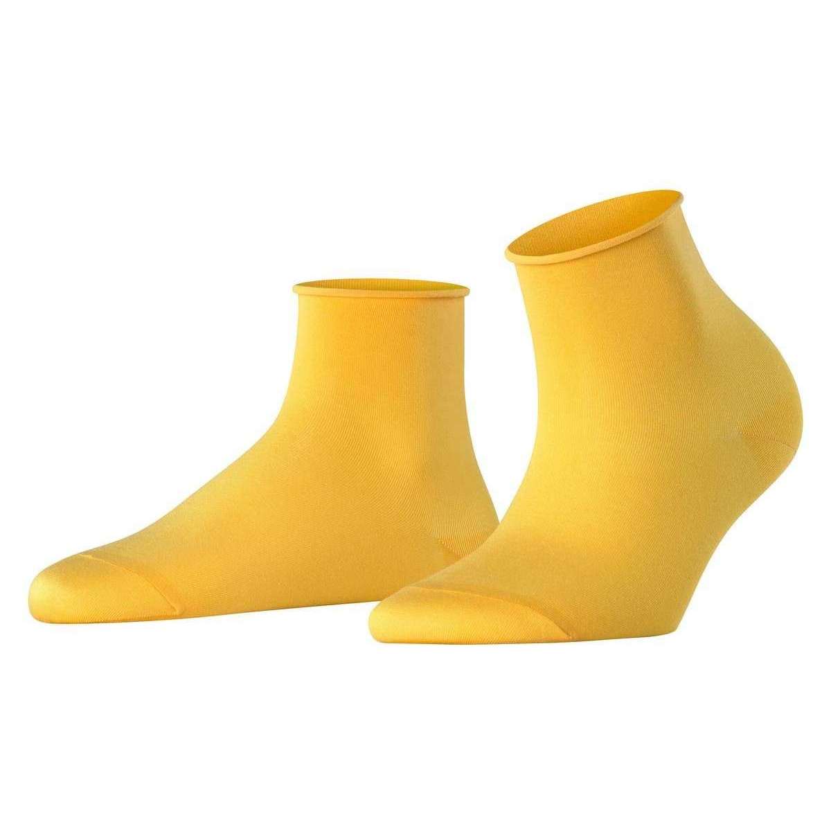 Falke Cotton Touch Short Socks - Mustard Yellow
