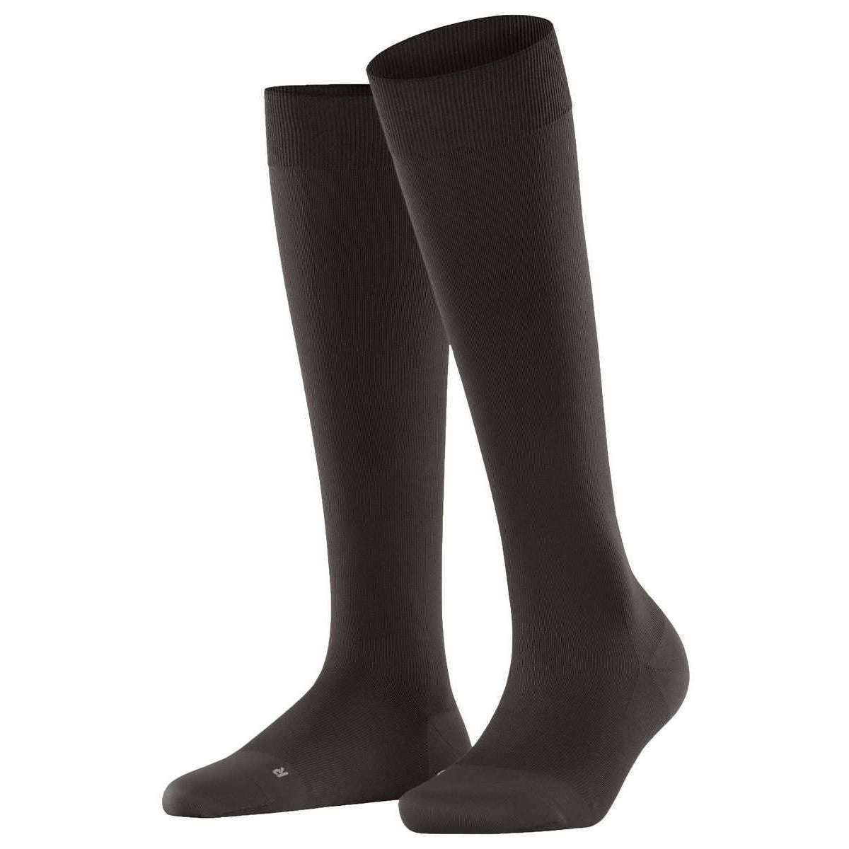 Falke Energizer Knee High W1 Socks - Dark Brown