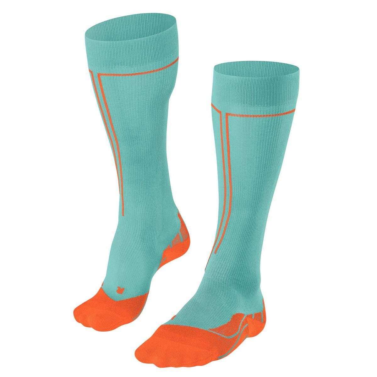 Falke Energizing W1 Knee High Health Socks  - Turquoise