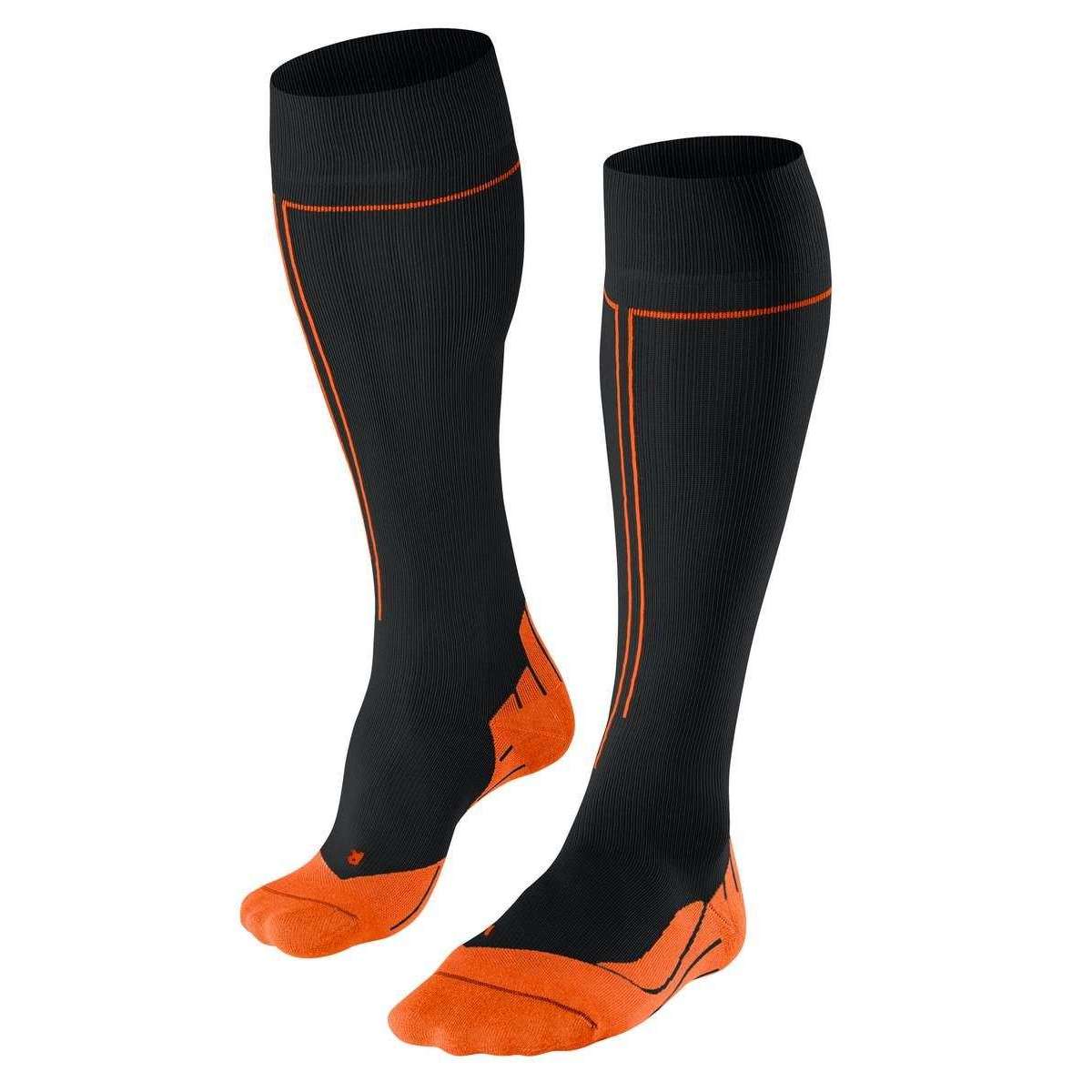 Falke Energizing W3 Knee High Health Socks  - Black