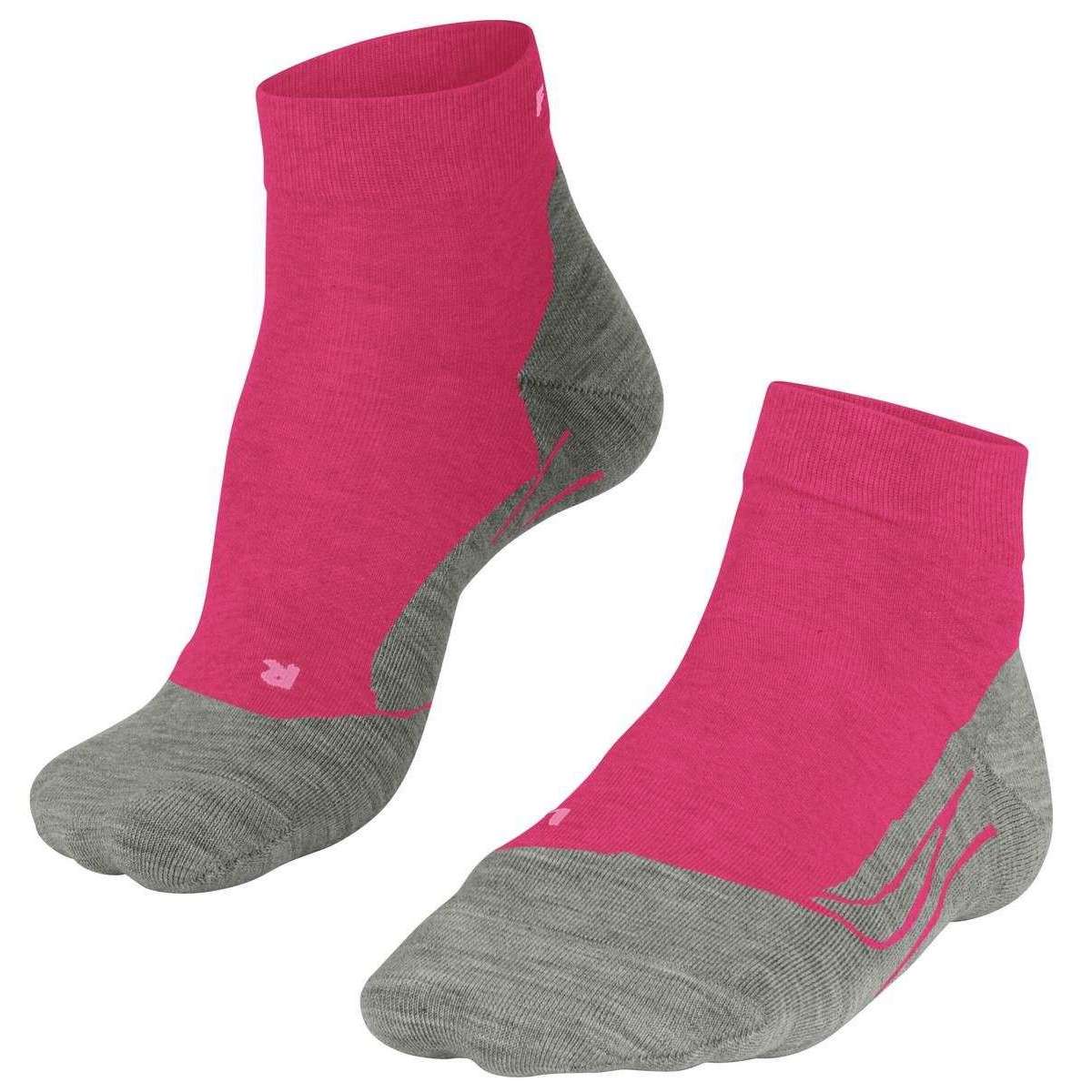 Falke GO2 Short Socks - Rose Pink