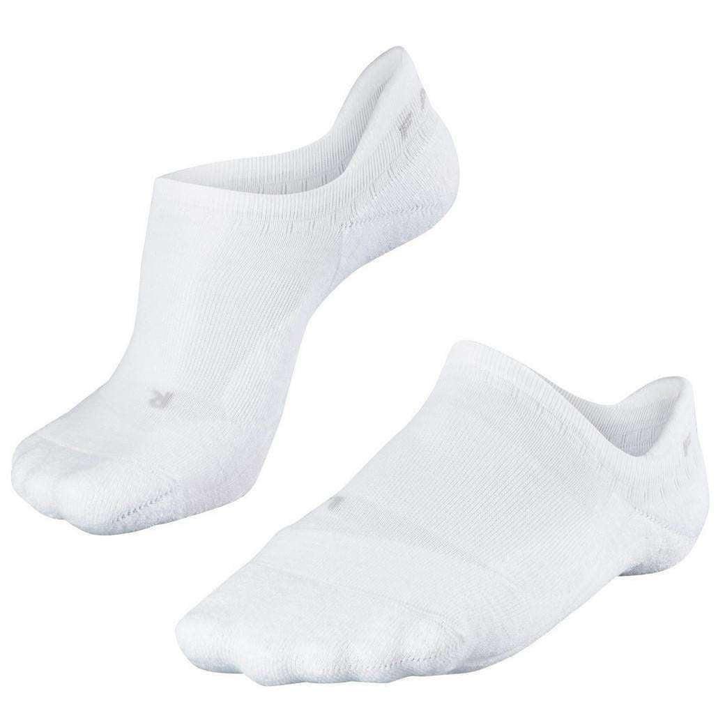 Falke Golfing Invisible No Show Socks - White