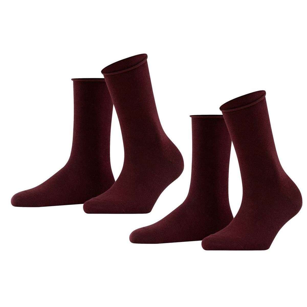Falke Happy 2-Pack Socks - Brown - Small/Medium - 2.5-5 UK | 5-7.5 US | 35-38 EUR