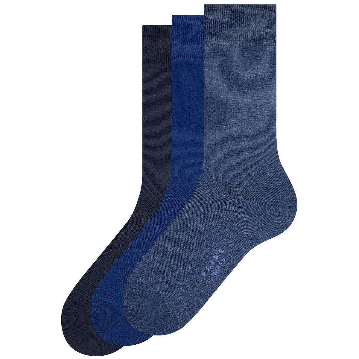 Falke Happy Box 3 Pack Socks - Blue Sortiment - Small - 5.5-8 UK | 6.5-9 US | 39-42 EUR
