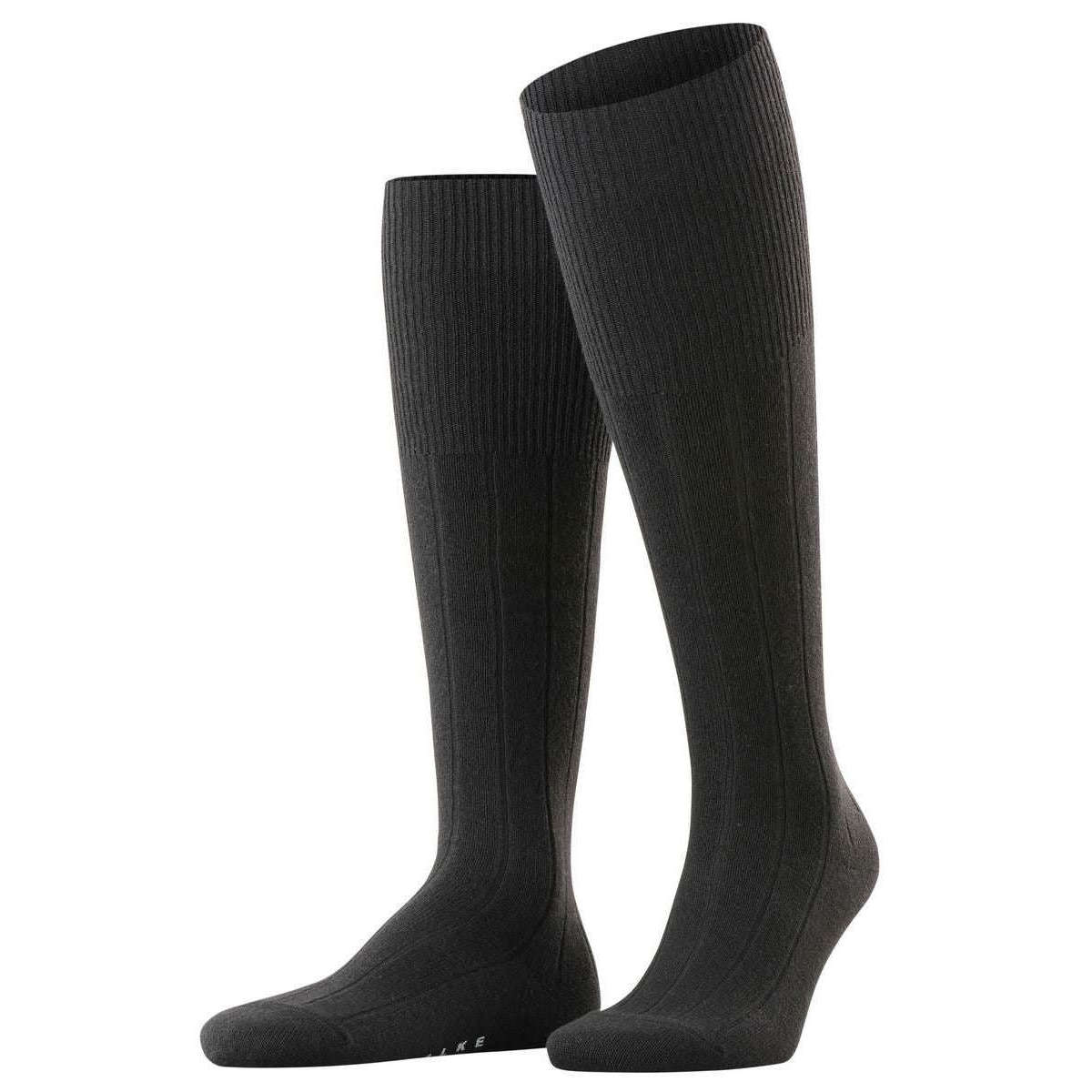 Falke Lhasa Rib Knee High Socks - Black