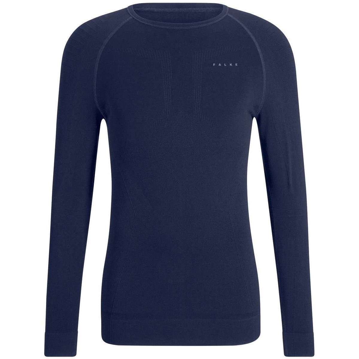 Falke Maximum Warm Long Sleeve Sports Shirt - Space Blue