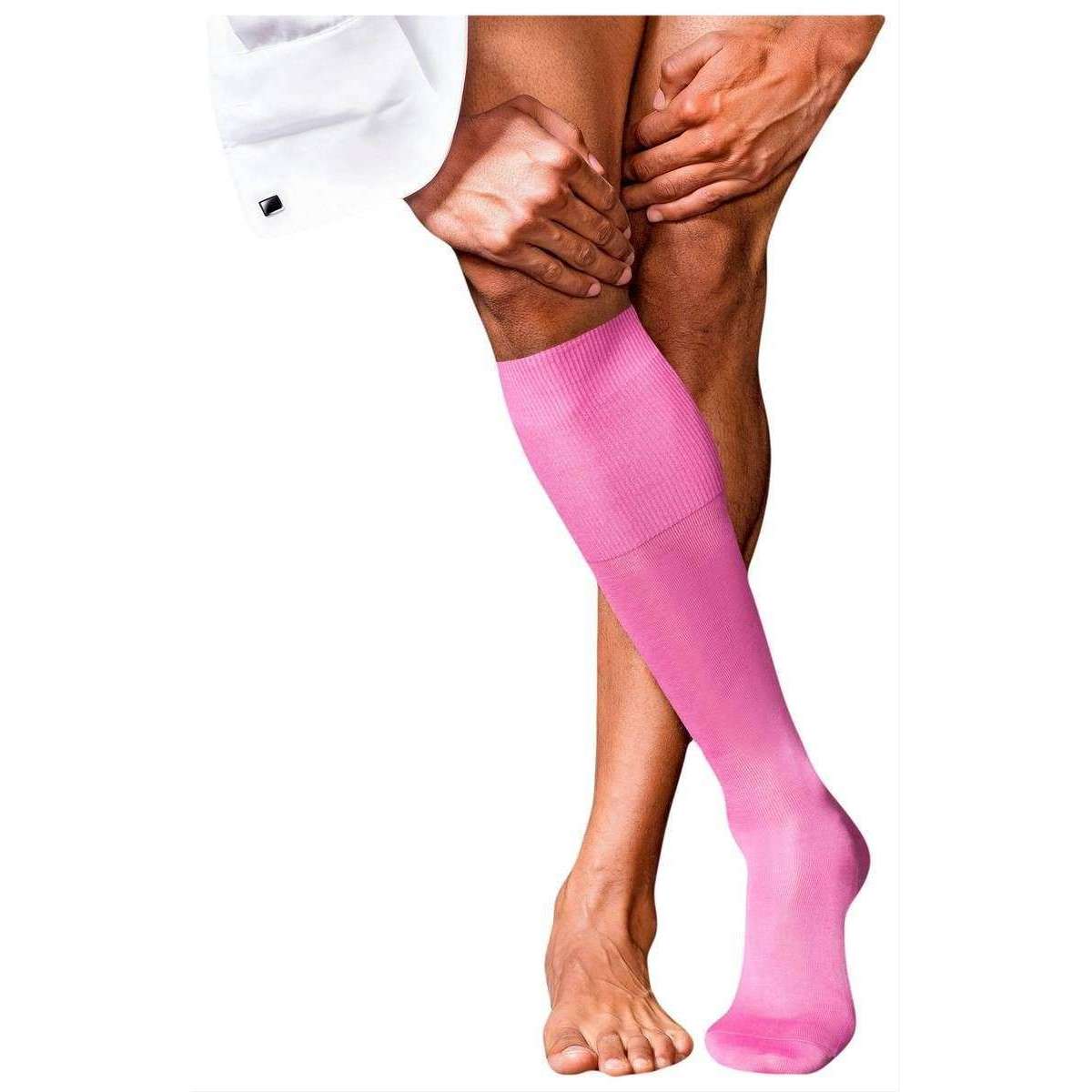 Falke No9 Pure Fil D’Ecosse Knee High Socks - Peony Pink