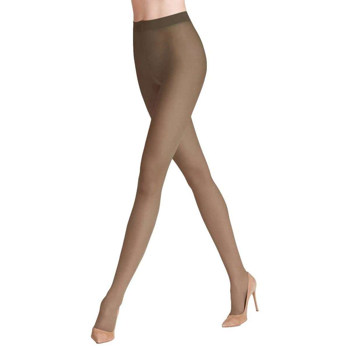 Falke Pure Matt 20 Denier Tights - Coffee Brown