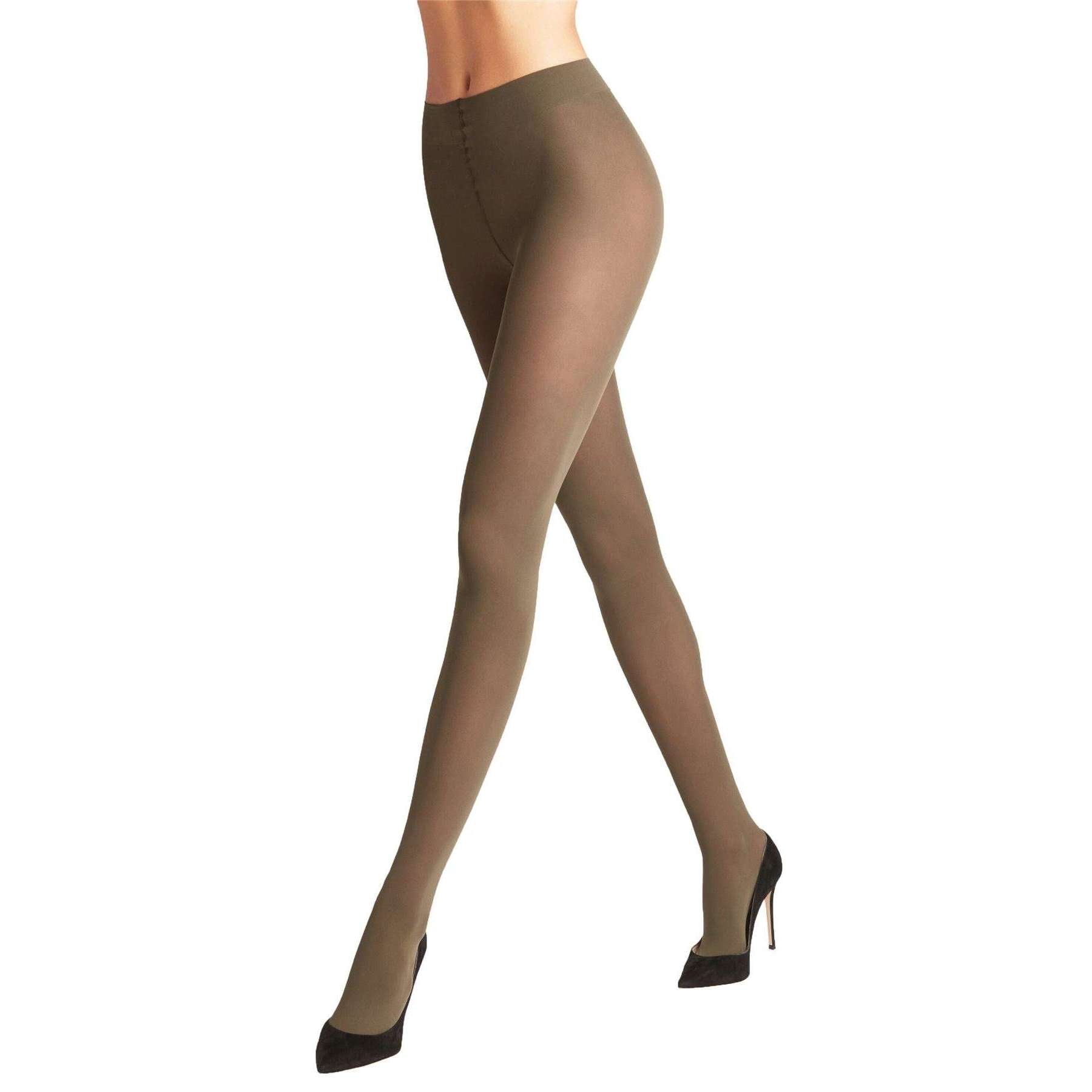 Falke Pure Matt 50 Deiner Tights - Military Khaki