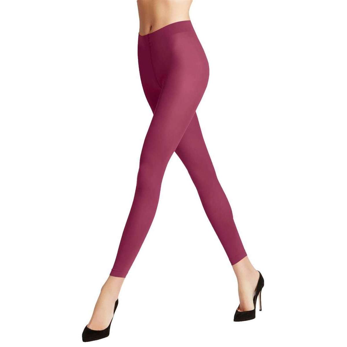 Falke Pure Matt 50 Denier Leggings - English Rose Pink