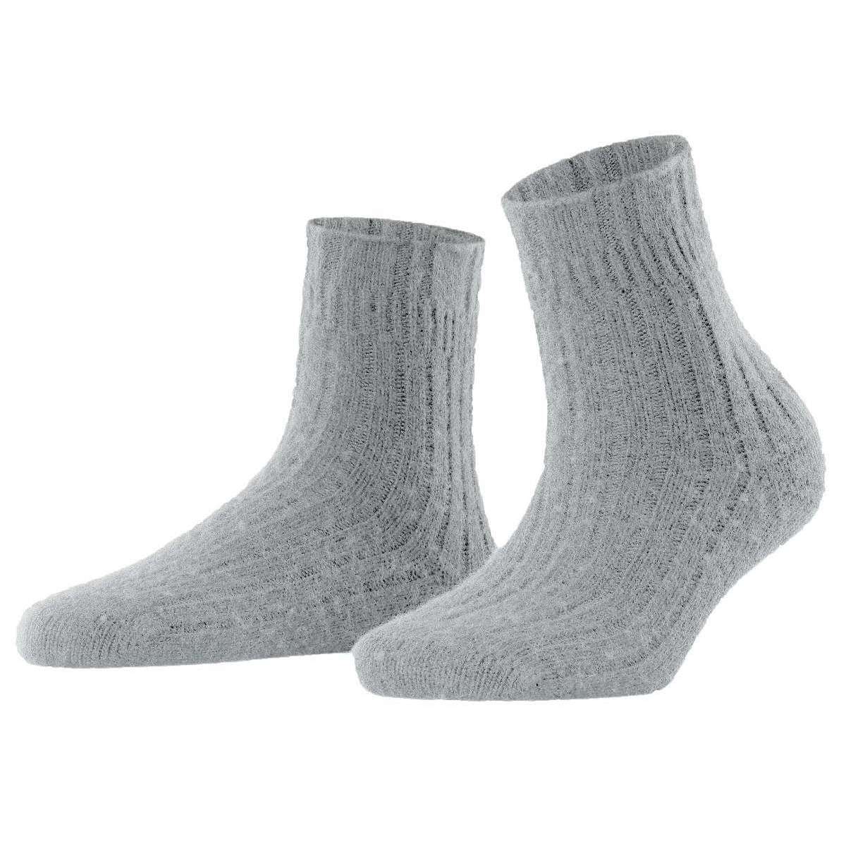 Falke Rib Bed Socks - Silver