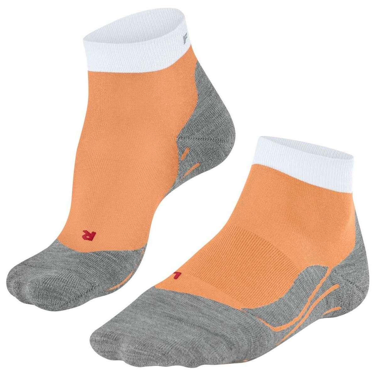 Falke RU4 Endurance Short Socks - Orangette Orange