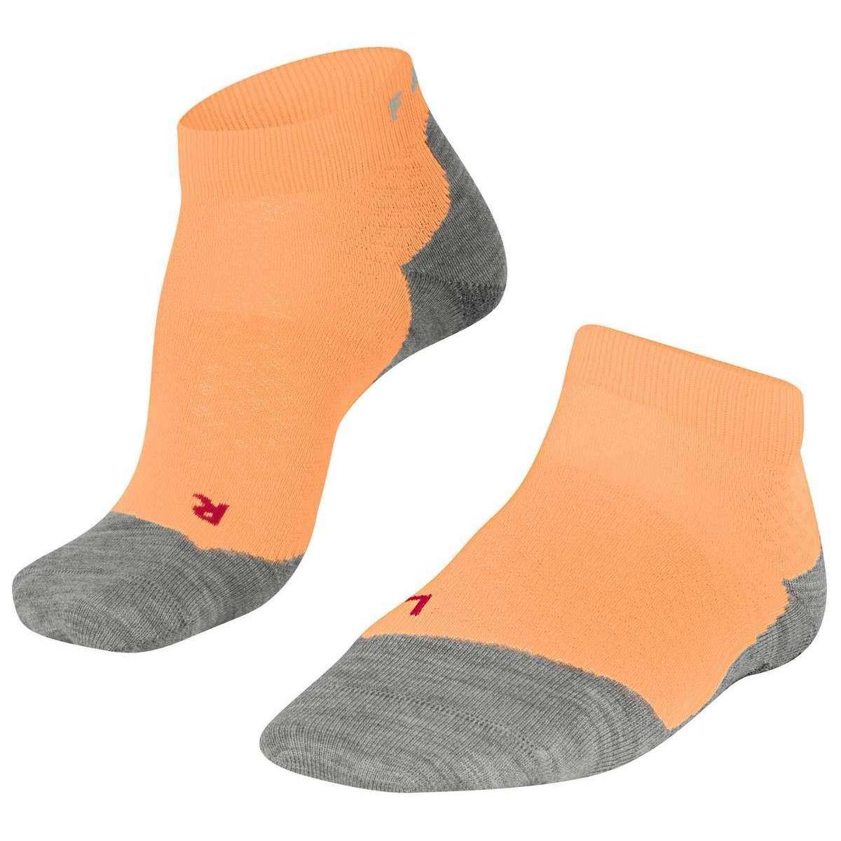 Falke RU5 Race Short Socks - Cantaloupe Orange