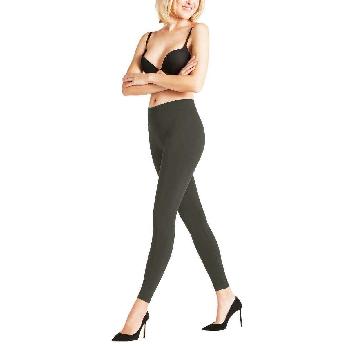 Falke Seamless Leggings - Military Green