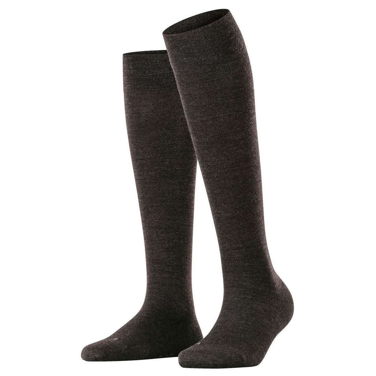 Falke Sensitive Berlin Knee High Socks - Anthracite Mel Grey - Small/Medium - 2.5-5 UK | 5-7.5 US | 35-38 EUR