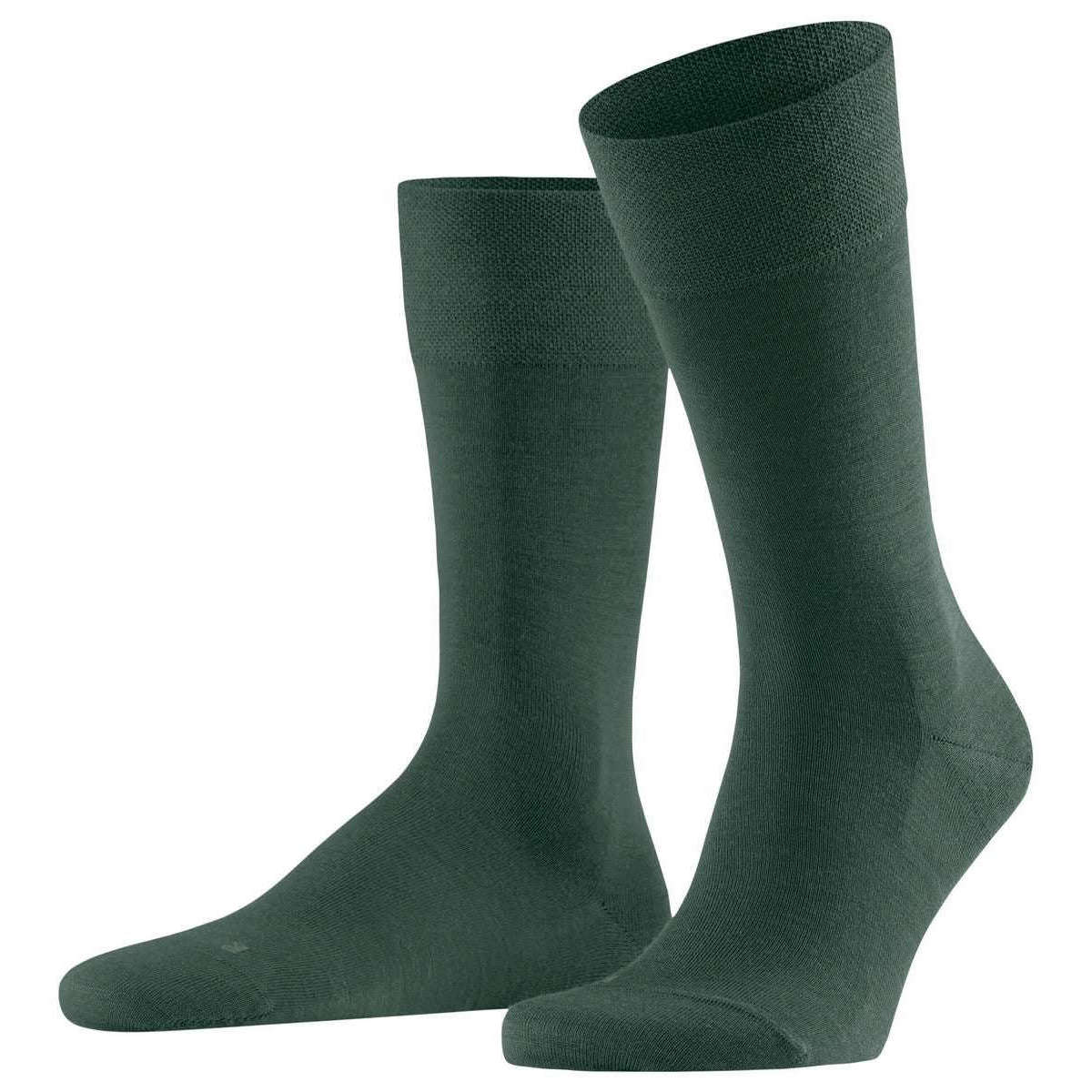 Falke Sensitive Berlin Socks - Hunter Green - Small - 5.5-8 UK | 6.5-9 US | 39-42 EUR