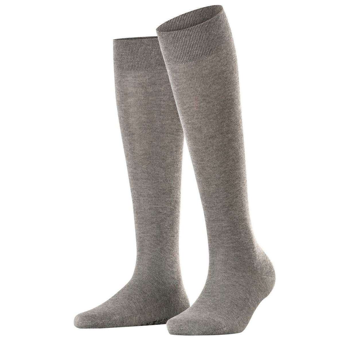 Falke Sensitive London Knee High Socks - Light Grey Mel - Small/Medium - 2.5-5.0 UK | 5.0-7.5 US | 35-38 EUR