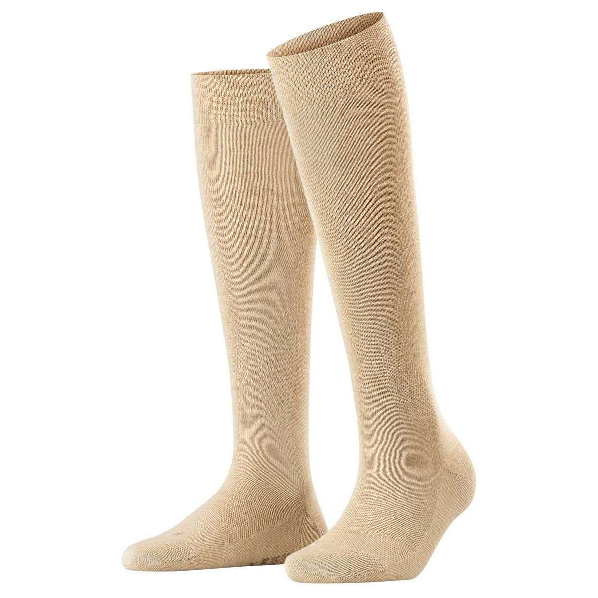 Falke Sensitive London Knee High Socks - Sand Mel Beige - Small/Medium - 2.5-5.0 UK | 5.0-7.5 US | 35-38 EUR