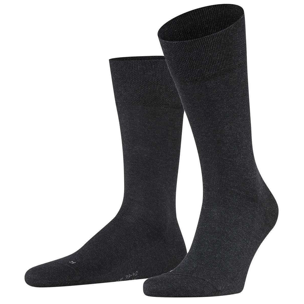 Falke Sensitive London Socks - Anthractice Mel Grey