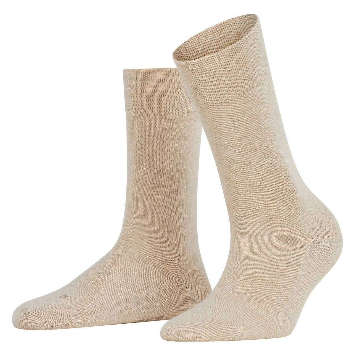 Falke Sensitive London Socks - Sand Mel Beige - Small/Medium - 2.5-5 UK | 5-7.5 US | 35-38 EUR