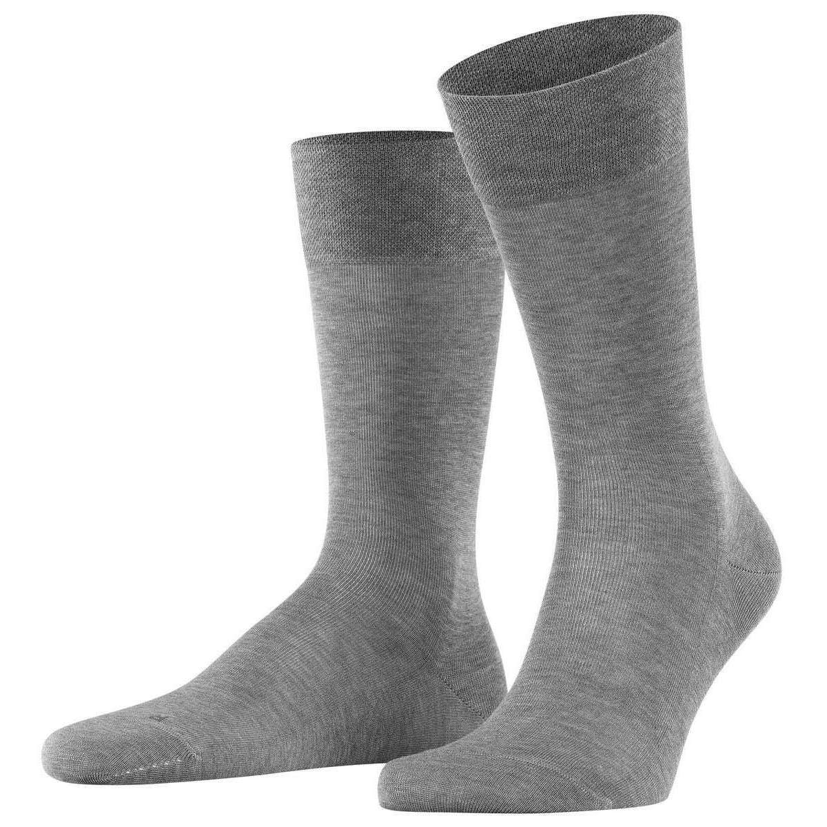 Falke Sensitive Malaga Socks - Steel Mel Silver