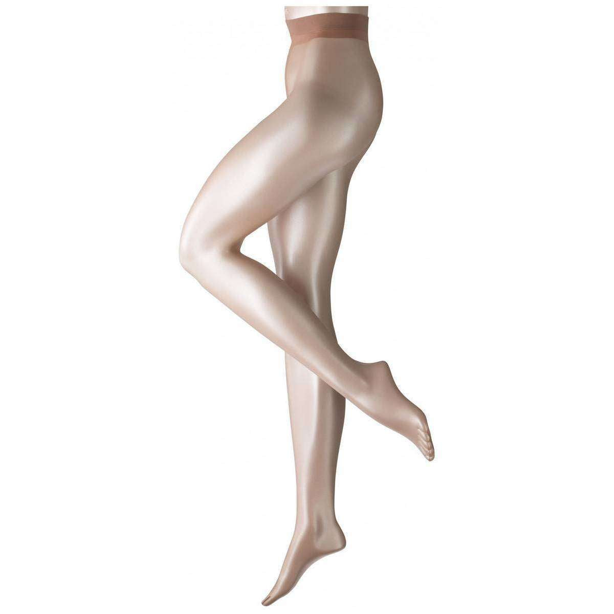 Falke Shelina 12 Denier Ultra-Transparent Shimmer Tights - Powder