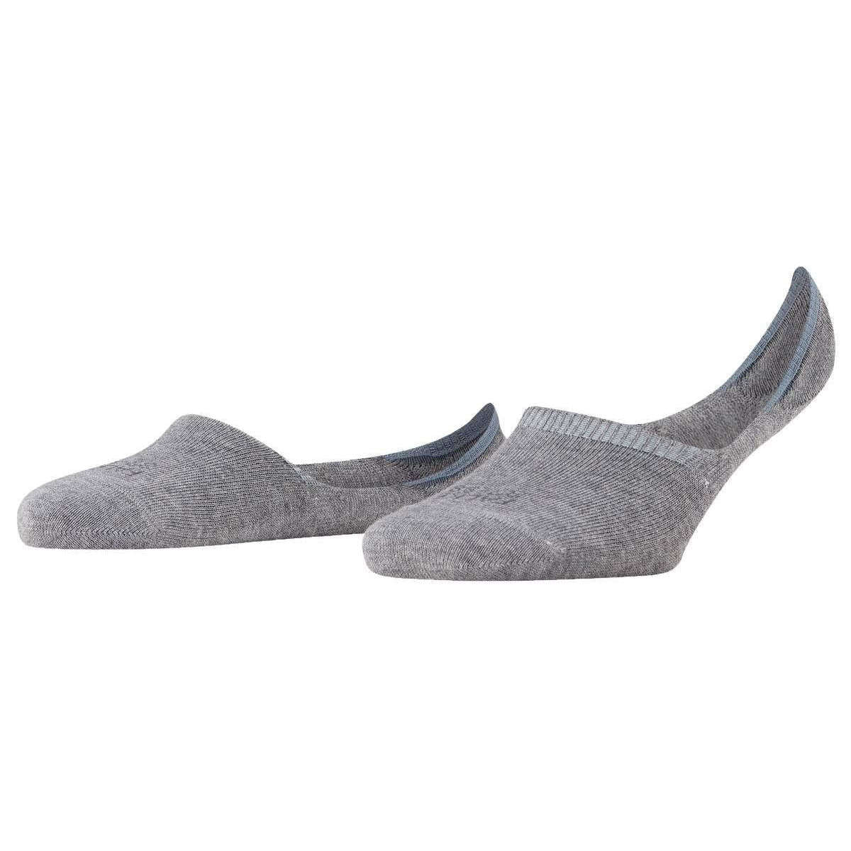 Falke Step High Cut No Show Socks - Light Grey Marl - Extra Large - 7-8 UK | 9-10 US | 41-42 EUR