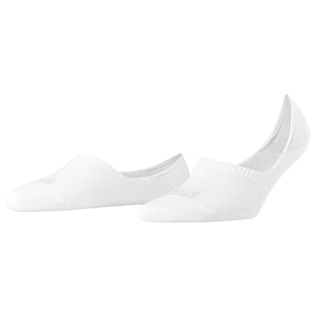 Falke Step High Cut No Show Socks - White - Small - 2.5-3.5 UK | 4.5-5.5 US | 35-36 EUR