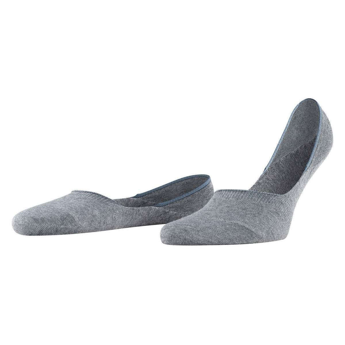 Falke Step Medium Cut No Show Box Socks - Light Grey Mel - Extra Small - 5.5-6.5 UK | 6.5-7.5 US | 39-40 EUR