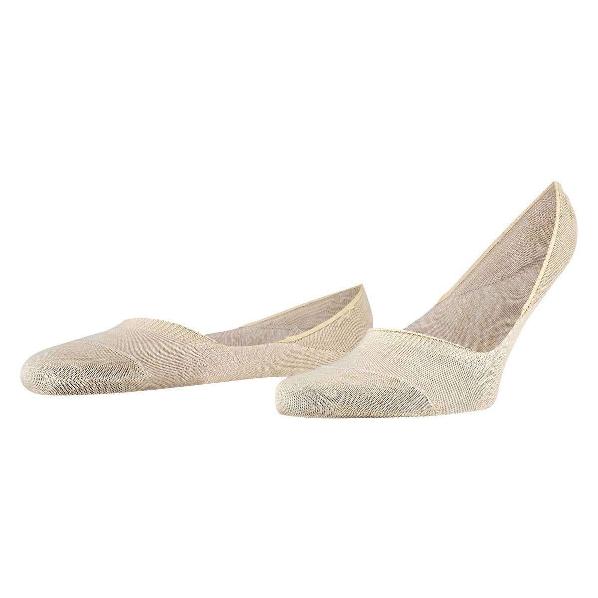 Falke Step Medium Cut No Show Box Socks - Sand Mel Beige - Small - 7-8 UK | 8-9 US | 41-42 EUR