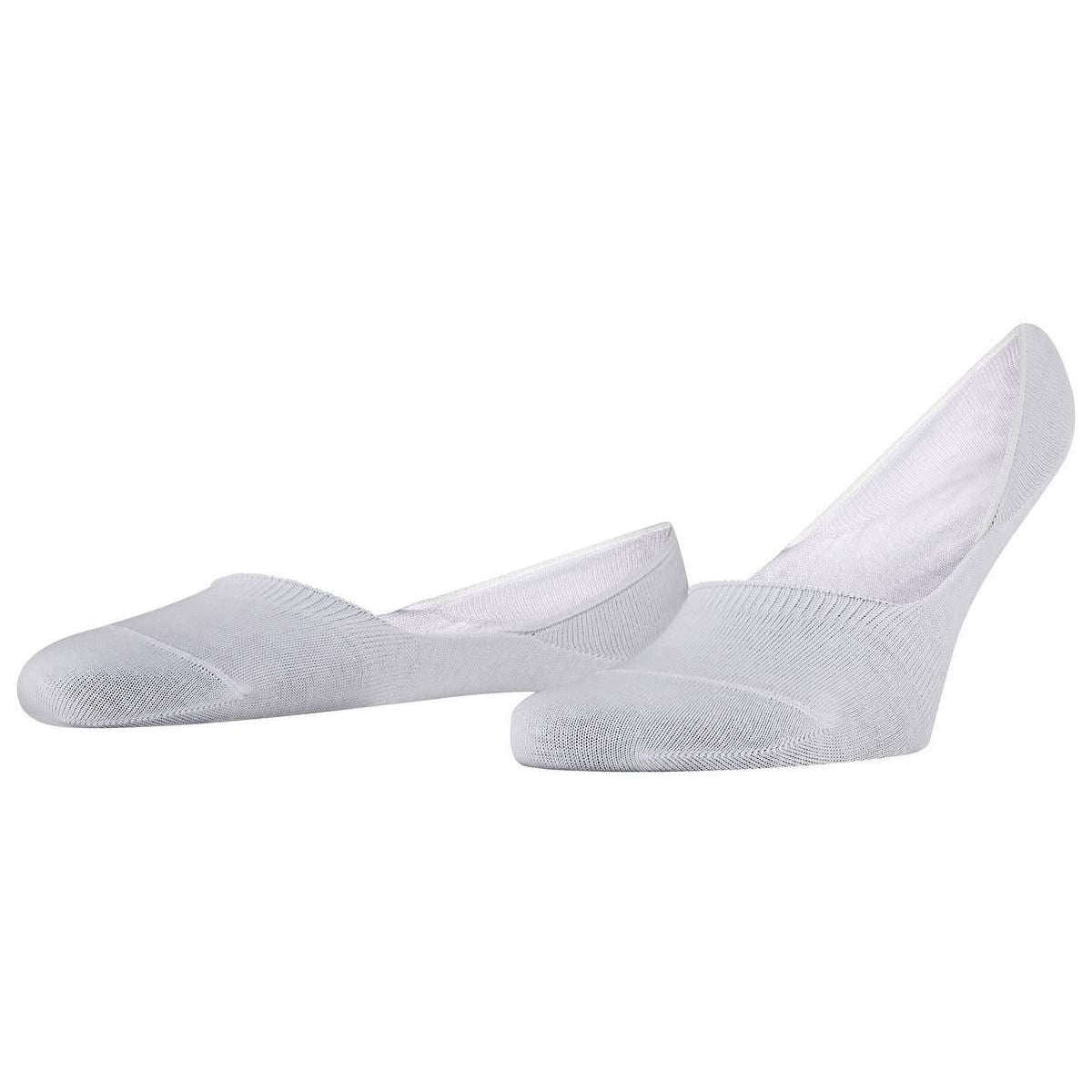 Falke Step Medium Cut No Show Box Socks - White - Extra Small - 5.5-6.5 UK | 6.5-7.5 US | 39-40 EUR