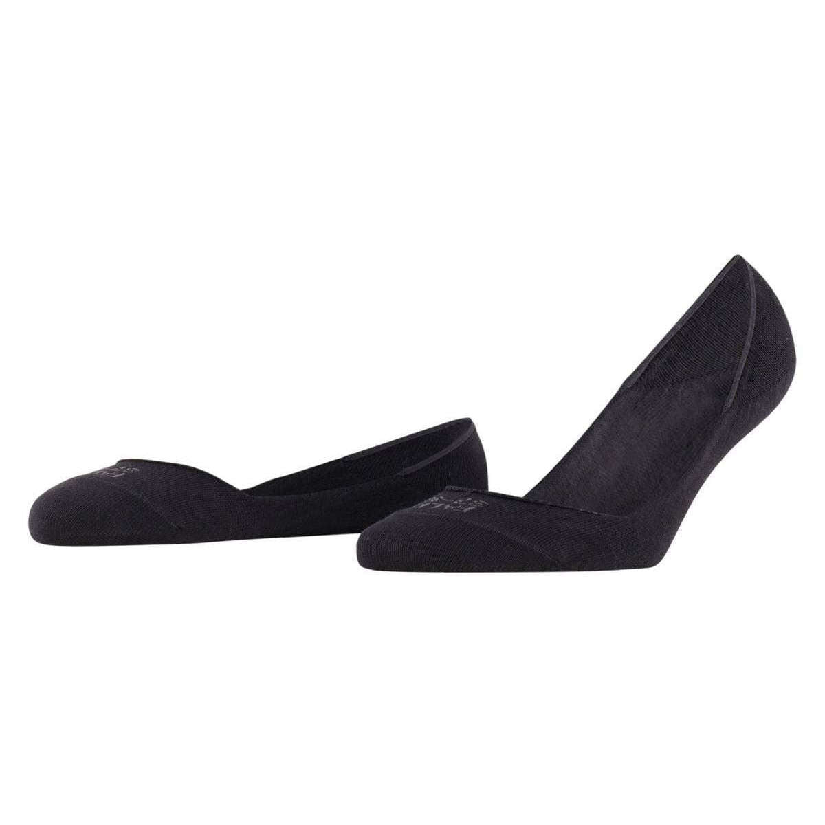 Falke Step Medium Cut No Show Boxed Socks - Black