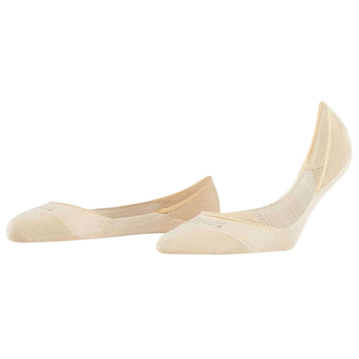 Falke Step Medium Cut No Show Socks - Cream - Small - 2.5-3.5 UK | 4.5-5.5 US | 35-36 EUR