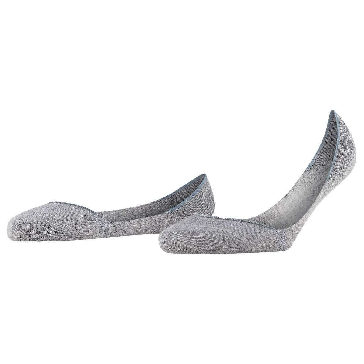Falke Step Medium Cut No Show Socks - Light Grey Marl - Small - 2.5-3.5 UK | 4.5-5.5 US | 35-36 EUR