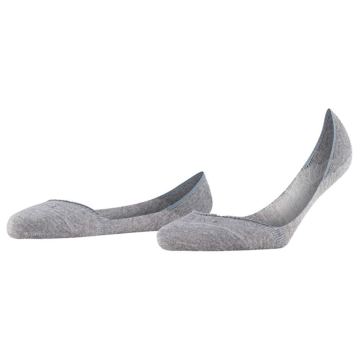 Falke Step Medium Cut No Show Socks - Light Grey Marl - Extra Large - 7-8 UK | 9-10 US | 41-42 EUR