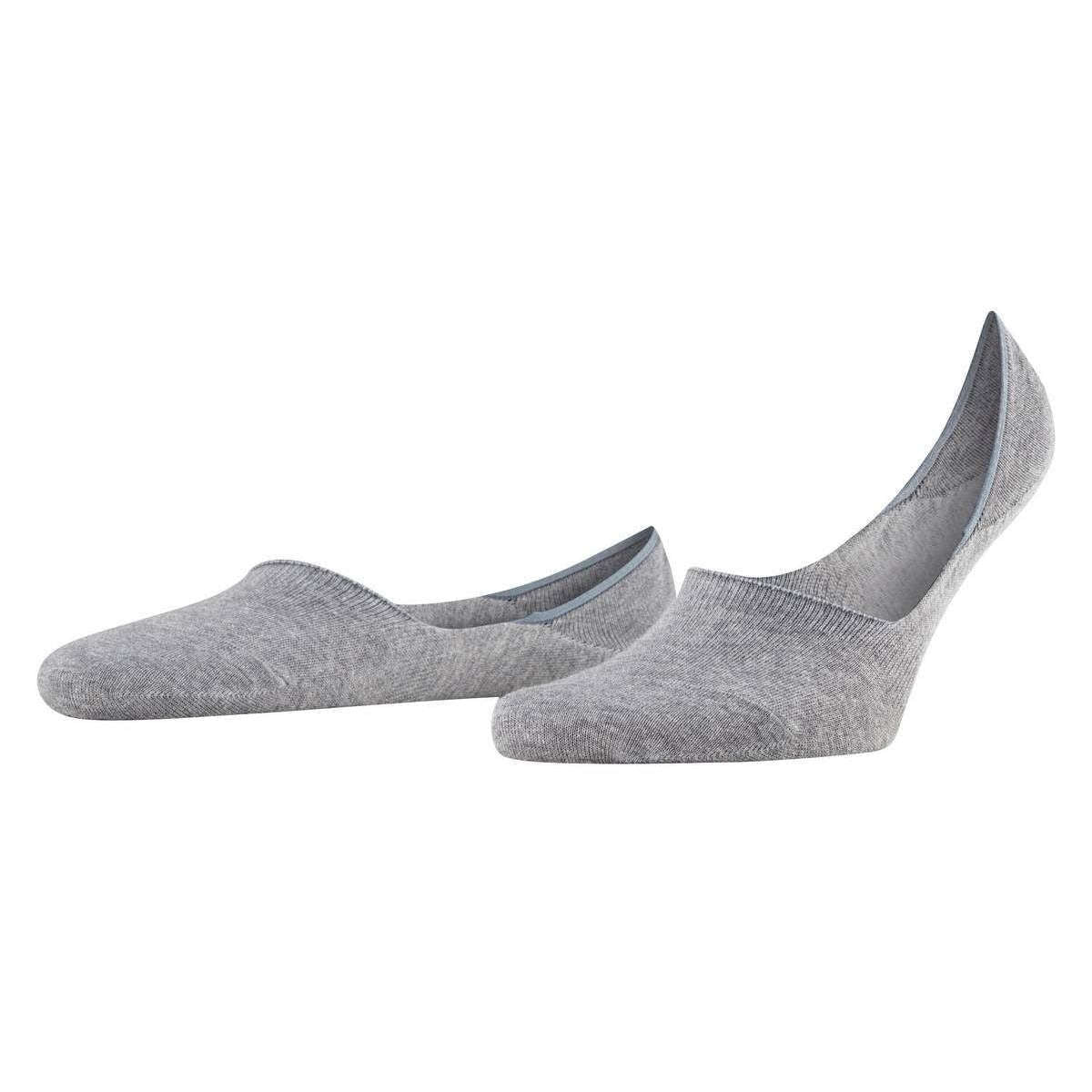 Falke Step Medium Cut No Show Socks - Light Grey Mel - Extra Large - 11.5-12.5 UK | 12.5-13.5 US | 47-48 EUR