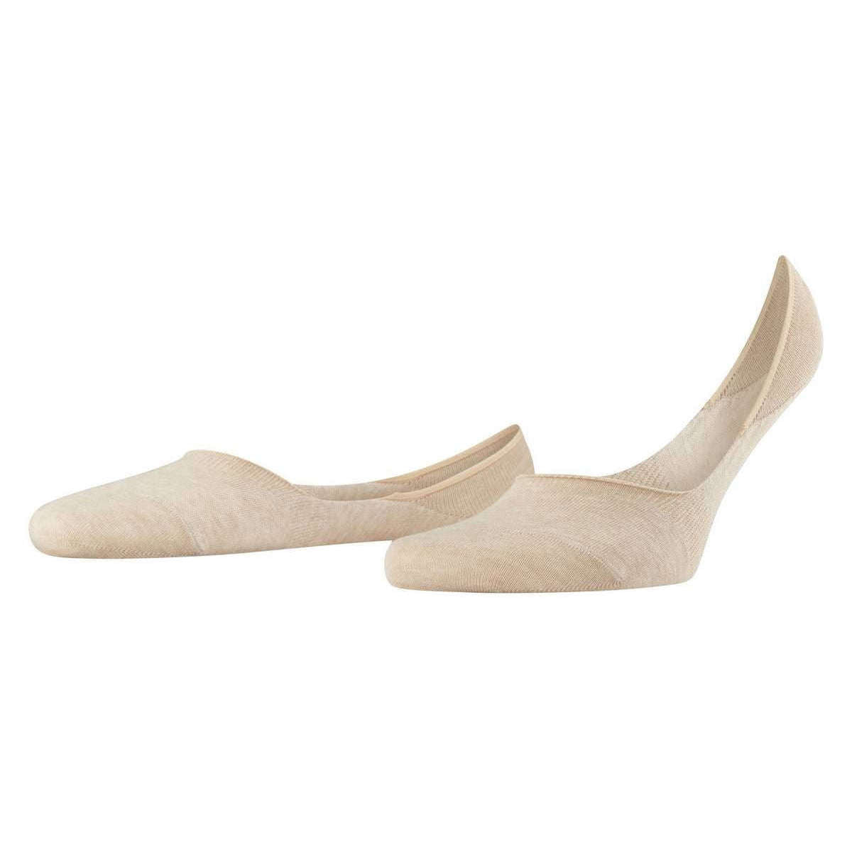 Falke Step Medium Cut No Show Socks - Sand Mel Beige - Small - 7-8 UK | 8-9 US | 41-42 EUR