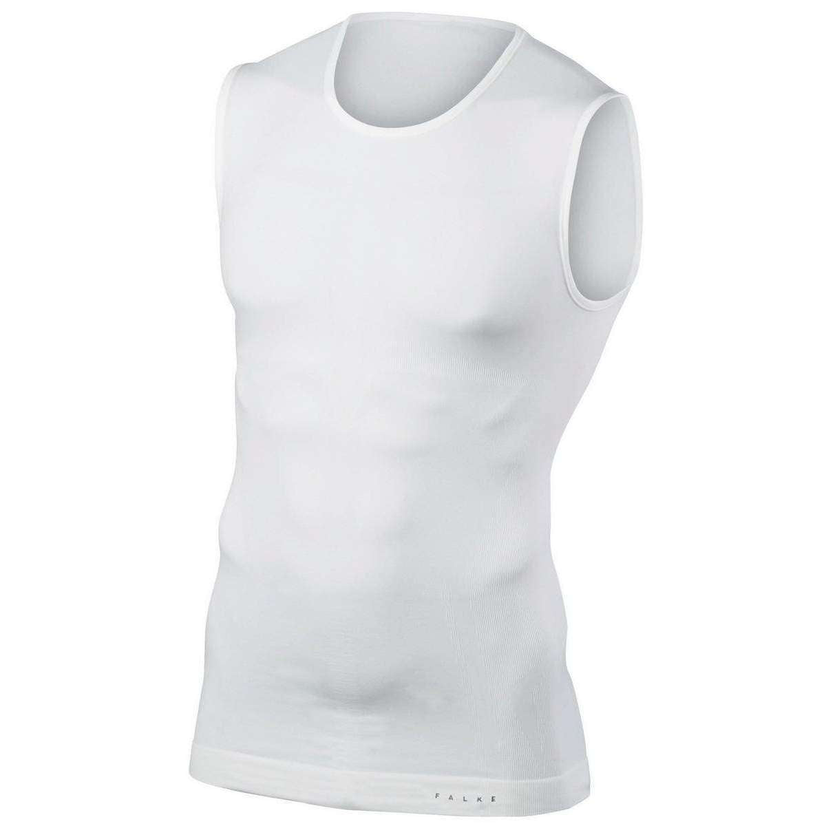 Falke Tight Fit Singlet Vest - White