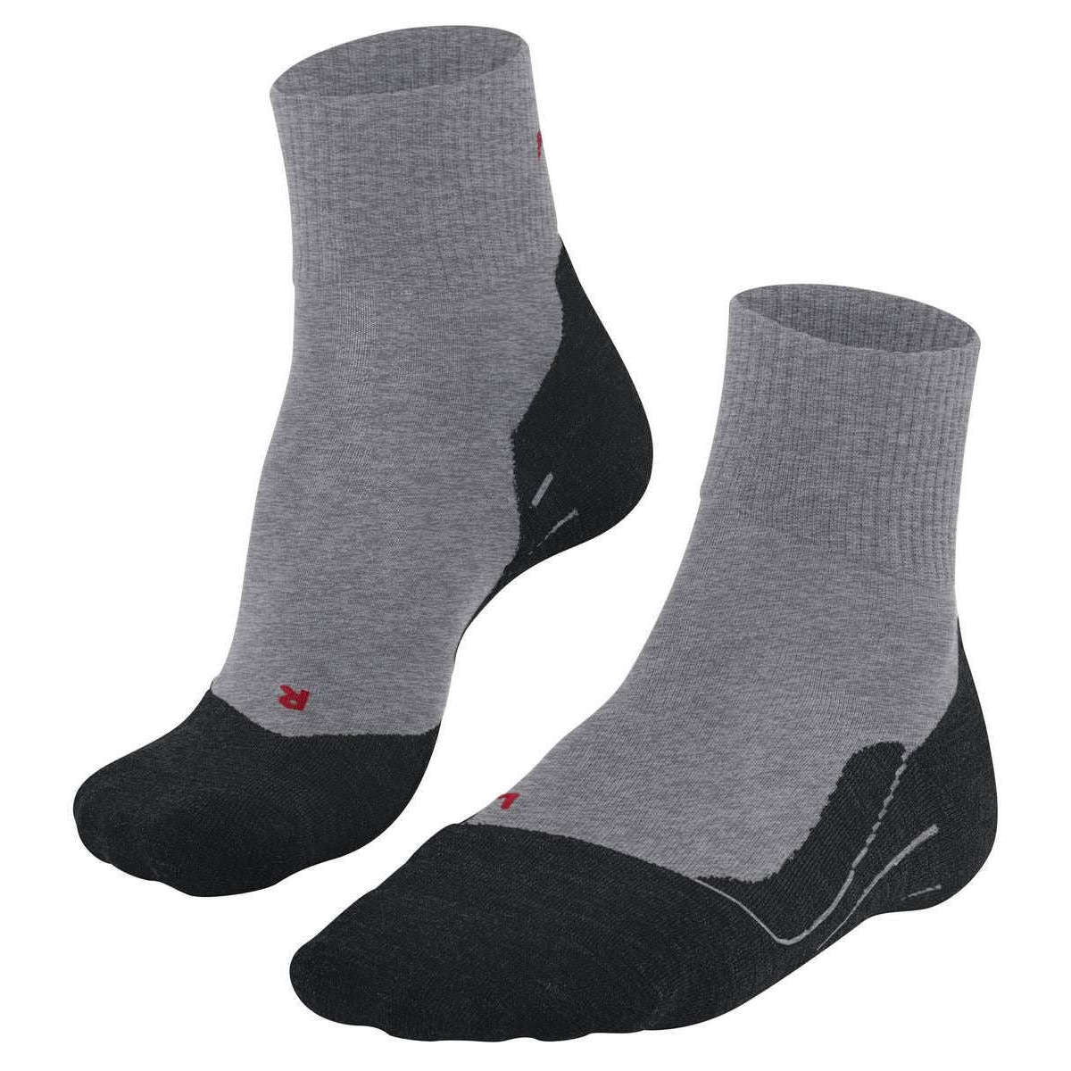 Falke TK5 Wander Wool Short Socks - Light Grey