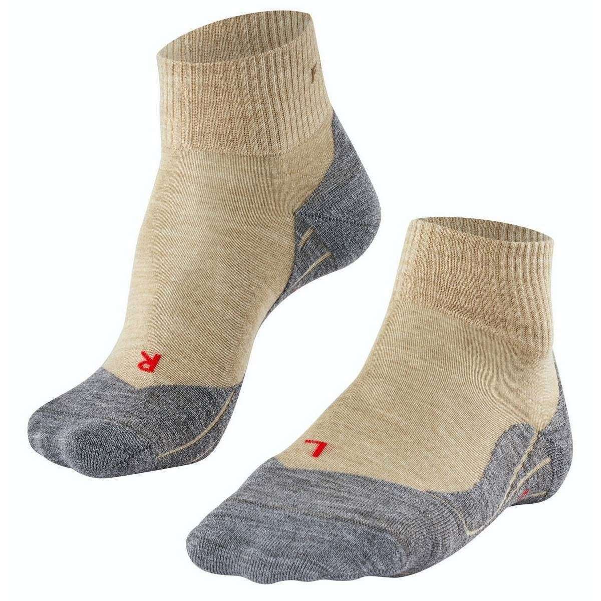 Falke Trekking 5 Short Socks - Nature Beige Melange