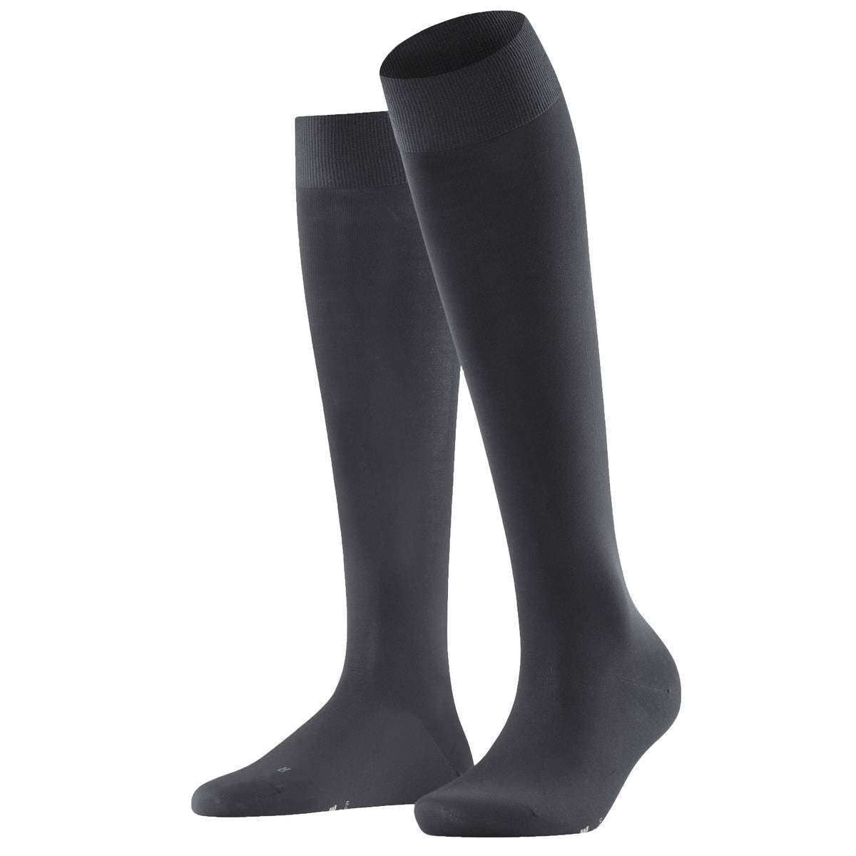 Falke Vitalizer Knee High Socks - Anthracite Grey - Small - 2.5-3.5 UK | 4.5-5.5 US | 35-36 EUR