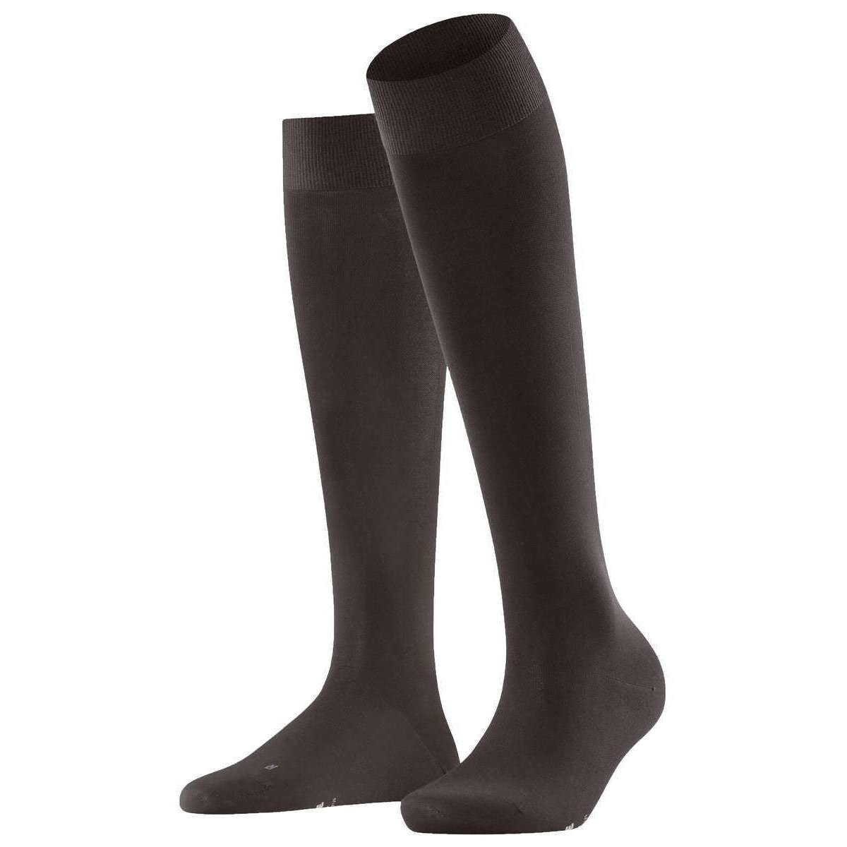 Falke Vitalizer Knee High Socks - Dark Brown - Small - 2.5-3.5 UK | 4.5-5.5 US | 35-36 EUR