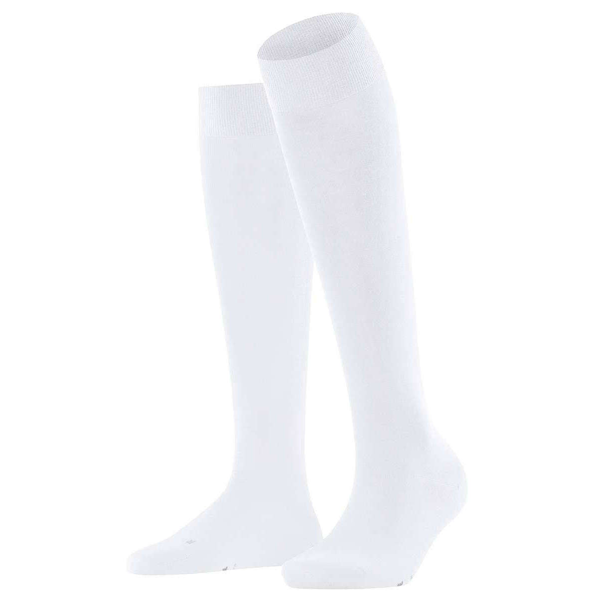 Falke Vitalizer Knee High Socks - White - Small - 2.5-3.5 UK | 4.5-5.5 US | 35-36 EUR