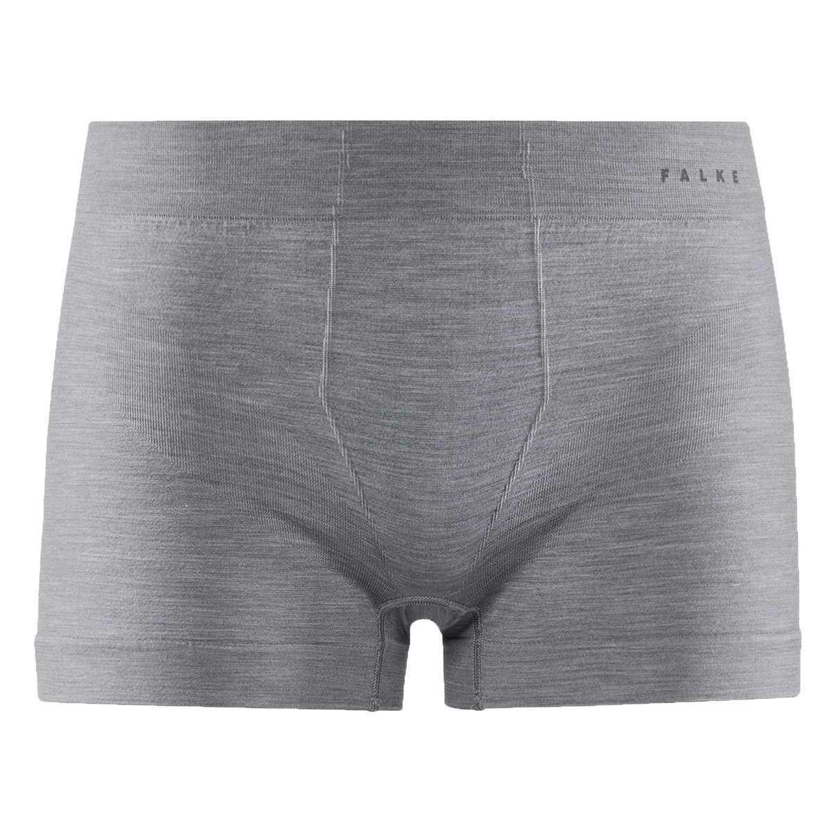 Falke Wool Tech Light Boxers - Grey Heather