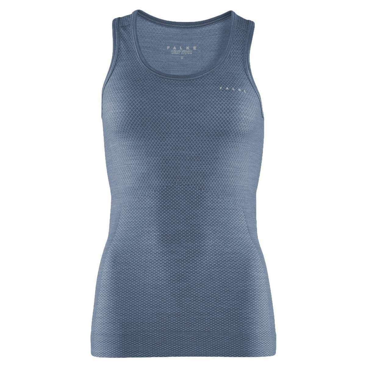 Falke Wool Tech Light Tank Top - Capitain Blue