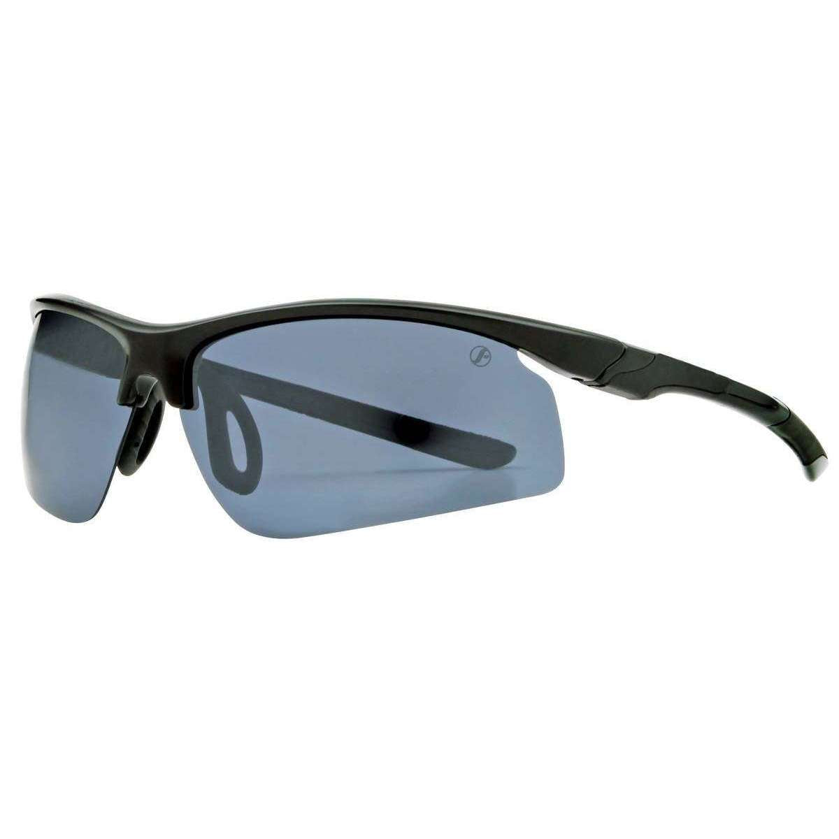 Freedom Sport Wrap Sunglasses - Shiny Black