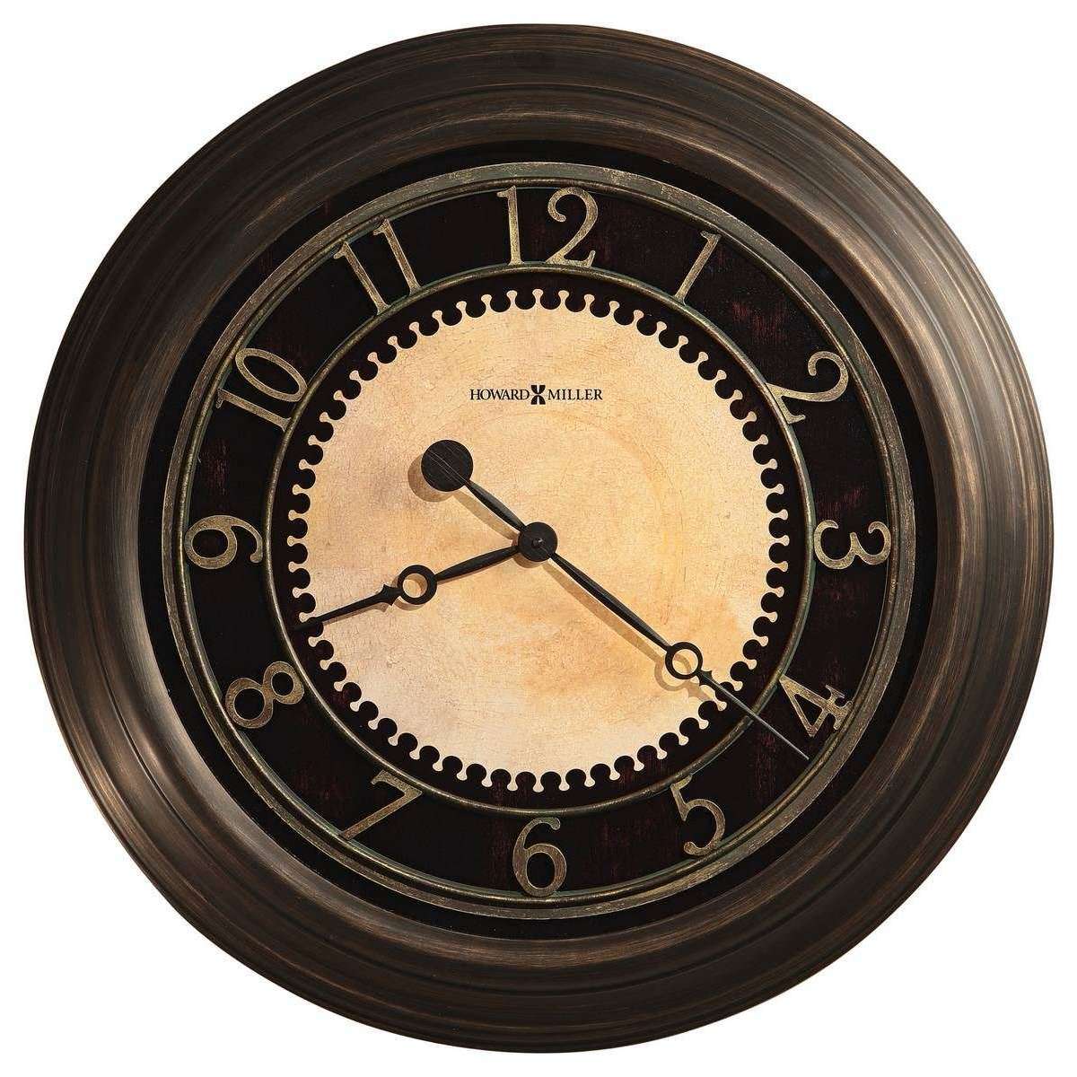 Howard Miller Chadwick Wall Clock - Brass Bronze