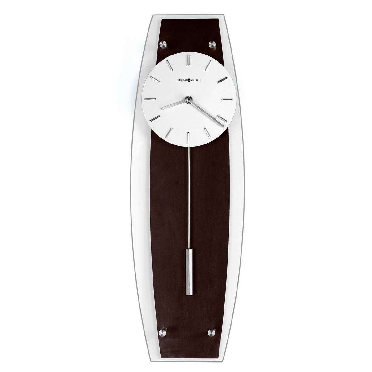 Howard Miller Cyrus Wall Clock - Coffee Brown